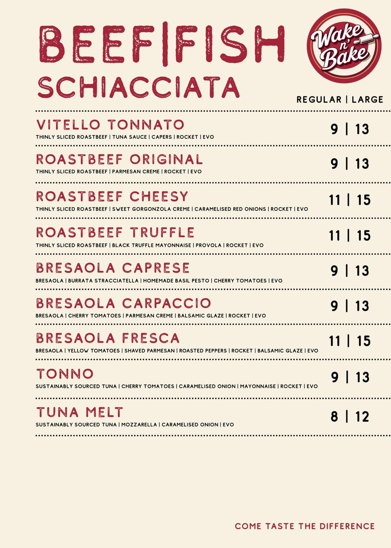Rund | Vis Schiacciata